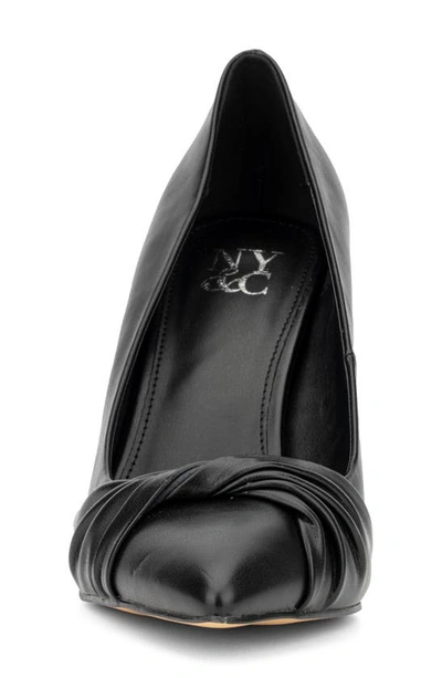 New York And Company Monique Twist Pump In Black