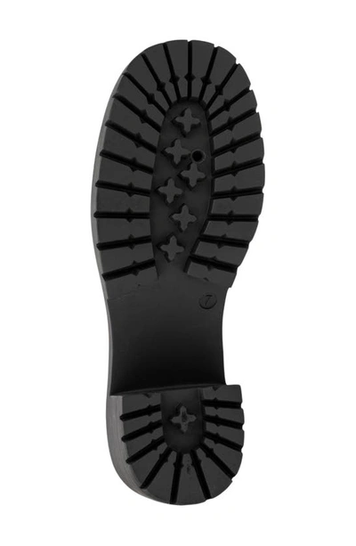 New York And Company Penni Croc Embossed Platform Loafer In Cognac