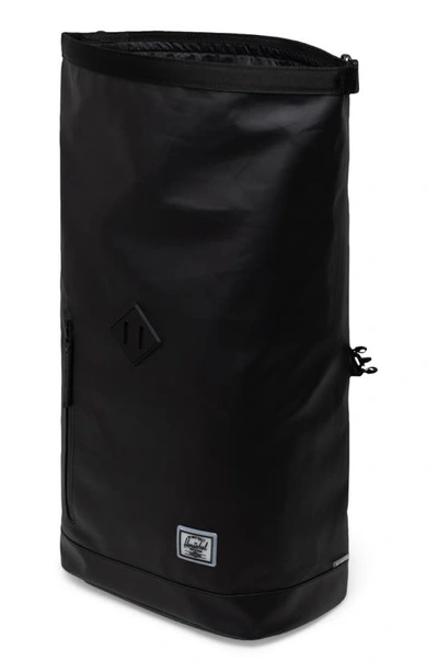 Shop Herschel Supply Co Roll Top Backpack In Black