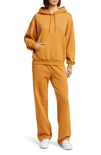 Shop Alo Yoga Gender Inclusive Accolade Straight Leg Sweatpants In Toffee