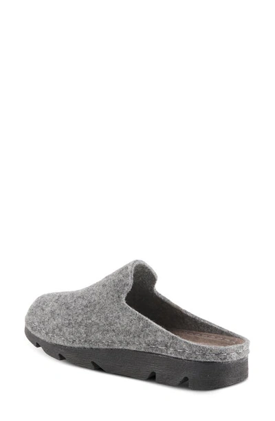 Flexus By Spring Step Cloggish Mule In Grey