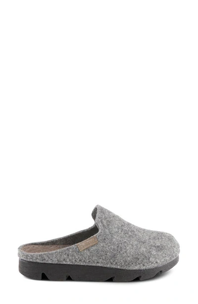 Flexus By Spring Step Cloggish Mule In Grey