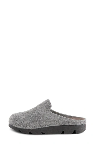 Flexus By Spring Step Cloggish Mule In Grey