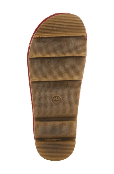 Flexus By Spring Step Cloggish Mule In Red