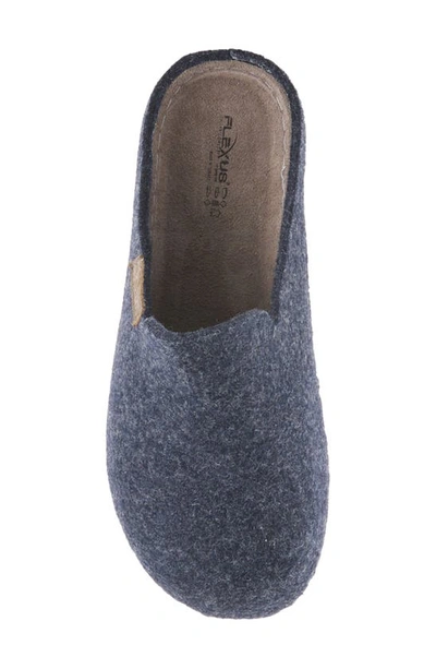Flexus By Spring Step Cloggish Mule In Navy