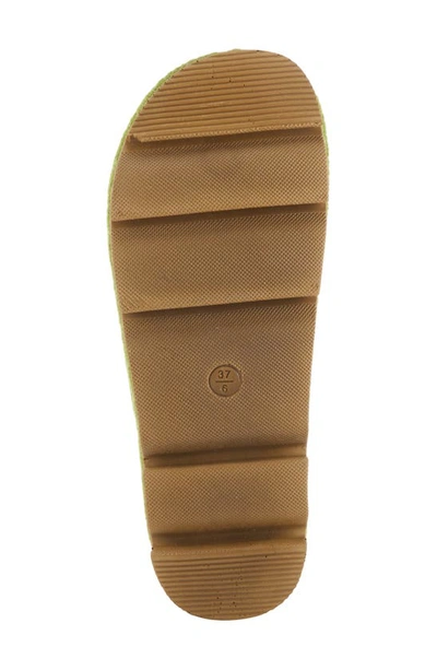Flexus By Spring Step Cloggish Mule In Green