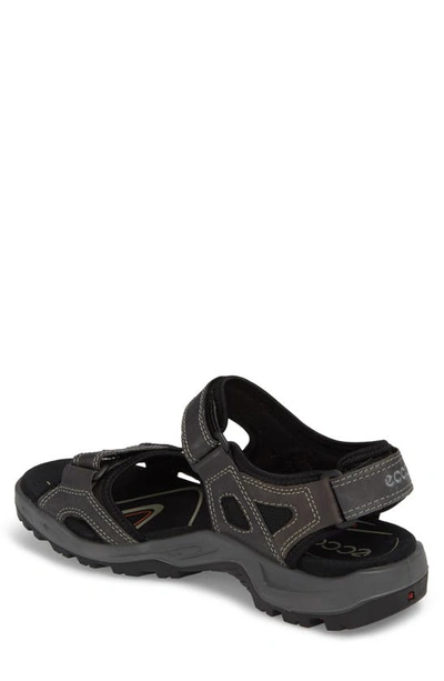 Ecco 'yucatan' Sandal In Marine Leather