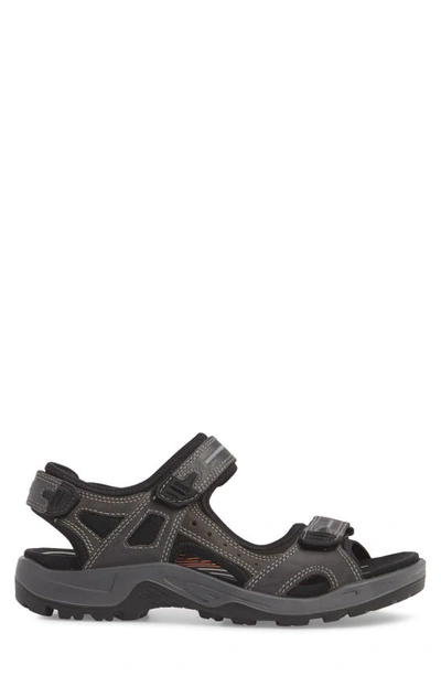 Shop Ecco Yucatan Sandal In Marine Leather