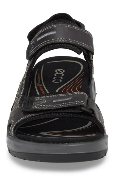Shop Ecco Yucatan Sandal In Marine Leather