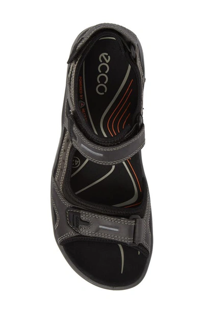 Ecco 'yucatan' Sandal In Marine Leather