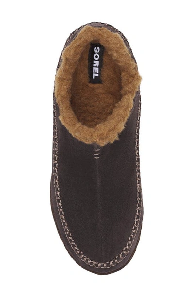 Shop Sorel Manawan Ii Faux Fur Lined Slipper In Buffalo