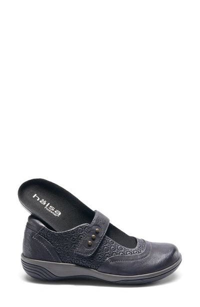 Halsa Footwear Aloe Mary Jane In Navy