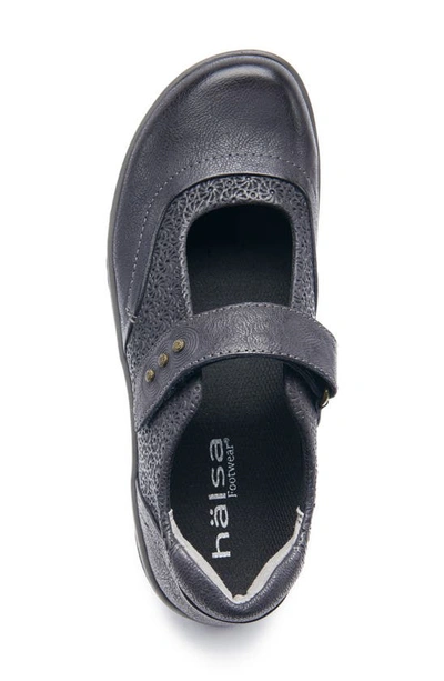 Halsa Footwear Aloe Mary Jane In Navy