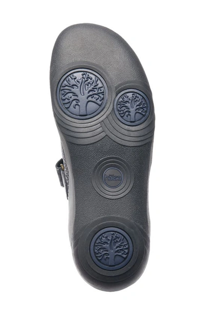 Halsa Footwear Aloe Mary Jane In Navy