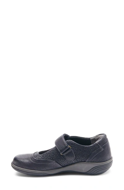 Halsa Footwear Aloe Mary Jane In Navy