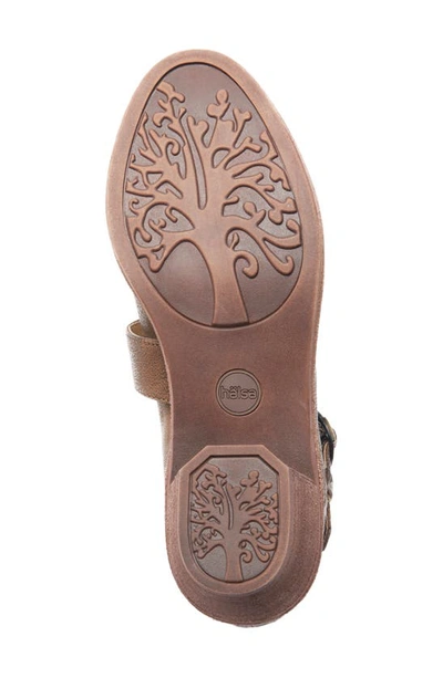 Halsa Footwear Mia Mary Jane In Taupe