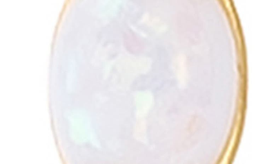 Ettika Elegant Opal Sway Dangle Earrings In Gold
