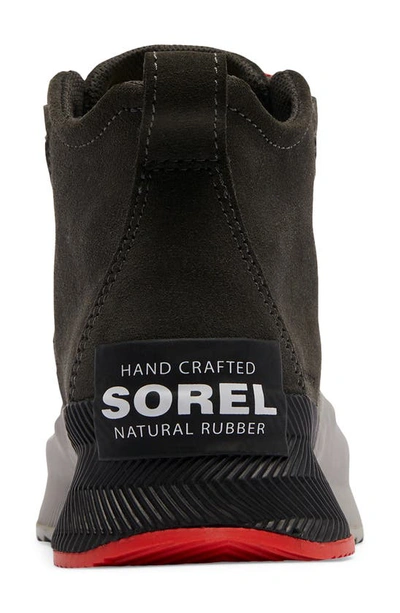 Sorel Kids' Out 'n About Classic Waterproof Boot In Jet/ Black