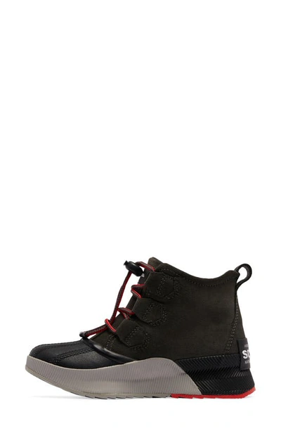 Shop Sorel Kids' Out 'n About Classic Waterproof Boot In Jet/ Black