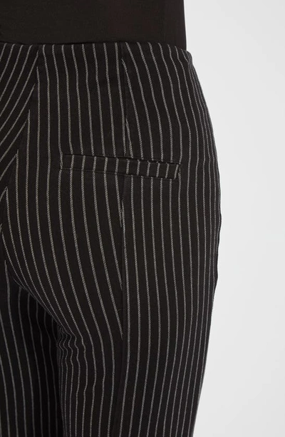 Shop Lyssé Pattern Denim Trouser In Midtown Pinstripe