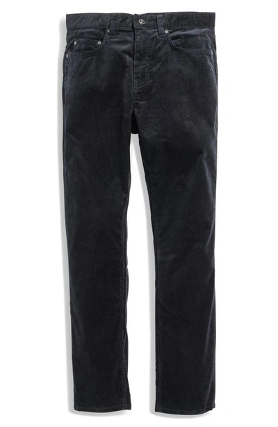 Rodd & Gunn Stirling 2 Skinny Leg Corduroy Pants In Navy