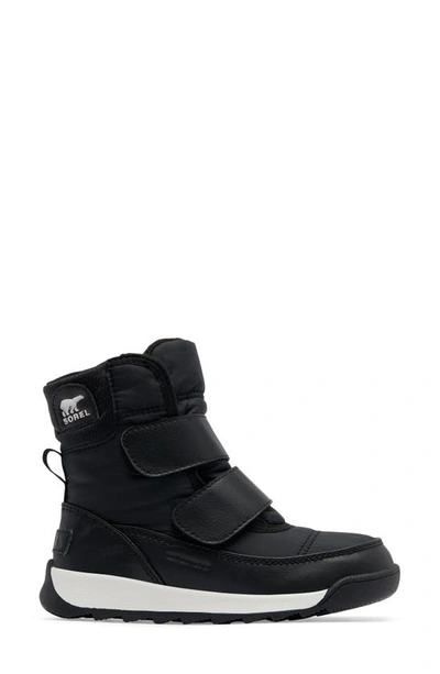 Shop Sorel Whitney™ Ii Short Waterproof Insulated Boot In Black/ Sea Salt