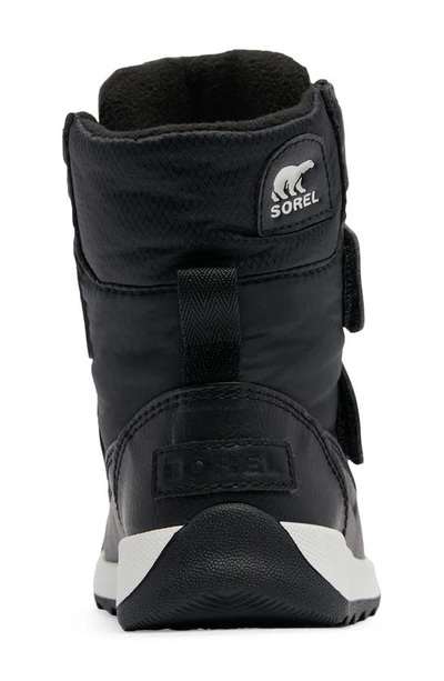 Shop Sorel Whitney™ Ii Short Waterproof Insulated Boot In Black/ Sea Salt