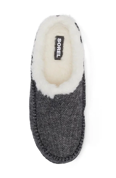 Shop Sorel Falcon Ridge Ii Scuff Slipper In Grill/ Black