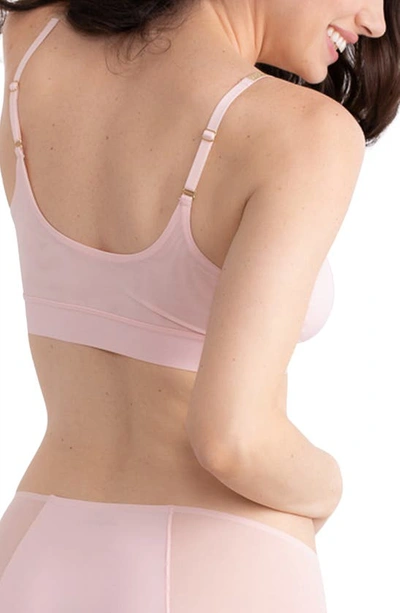 Uwila Warrior Soft Bralette In Rose Quartz
