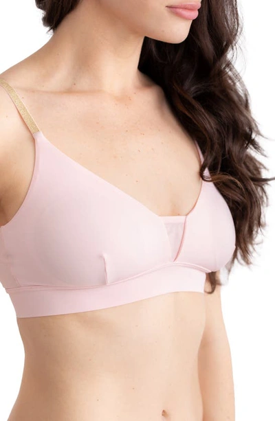 Uwila Warrior Soft Bralette In Rose Quartz