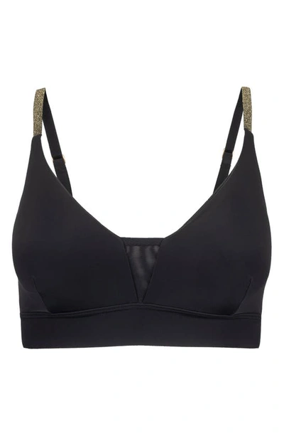 Uwila Warrior Soft Bralette In Tap Shoe Black