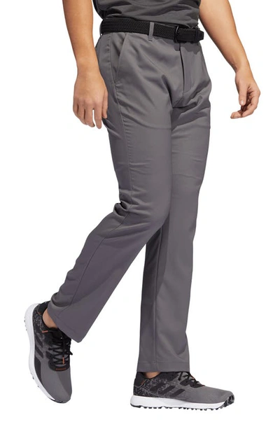 Shop Adidas Golf Ultimate365 Golf Pants In Grey Five