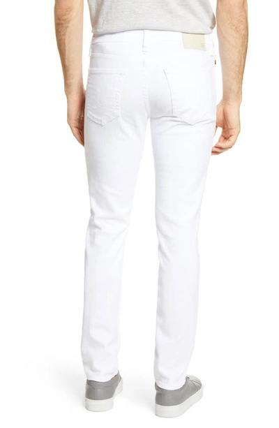 Ag Dylan Extra Slim Fit Ripped Jeans In White