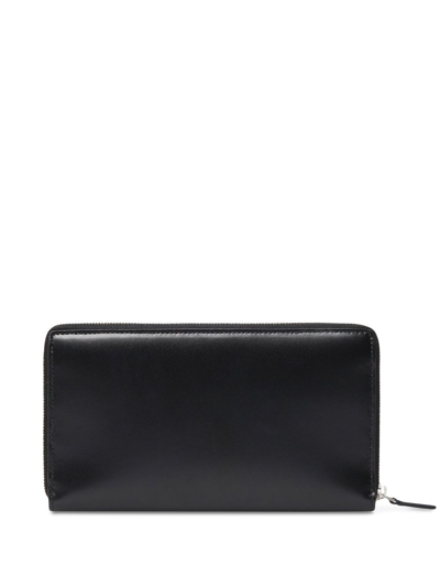 Shop Balenciaga Essential Continental Wallet In Black