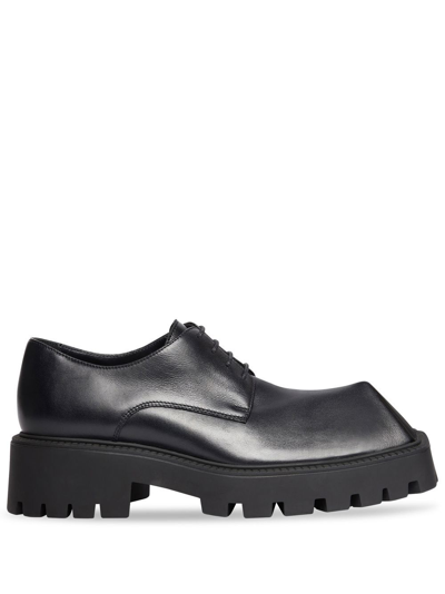 Balenciaga Rhino Derby Shoes In Black | ModeSens