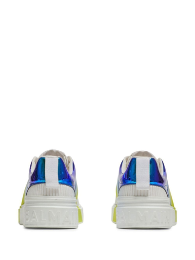 Balmain B-skate Low-top Sneakers In White