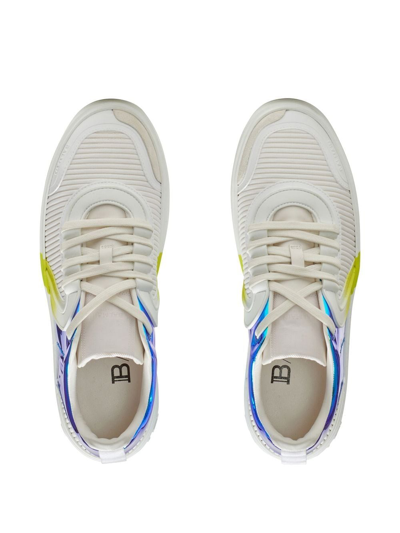 Balmain B-skate Low-top Sneakers In White
