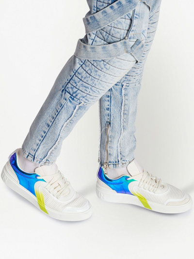 Balmain B-skate Low-top Sneakers In White