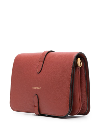 Shop Coccinelle Cosima Crossbody Bag In Red