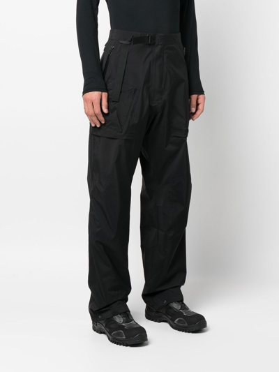 Shop Acronym Colour-block Gore-tex® Trousers In Black