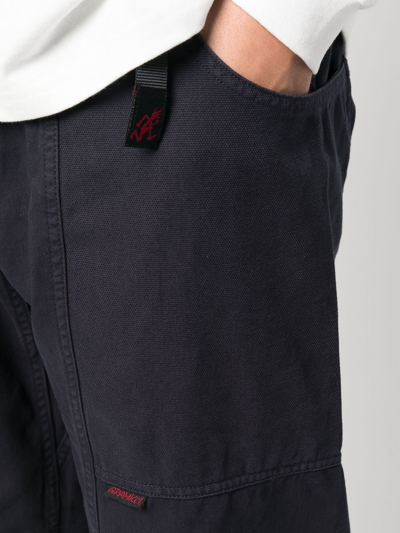 Gramicci Mid-rise Straight-leg Trousers In Blue