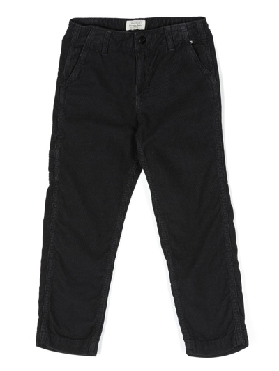 Shop Hartford Theo Woven Trousers In Grey