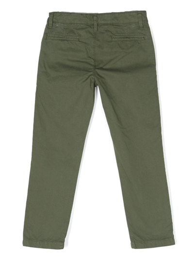 Shop Hartford Tucson Straight-leg Trousers In Green