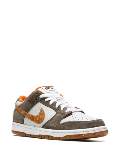 Nike X Crushed Dc Sb Dunk Low Pro Qs Sneakers In Green