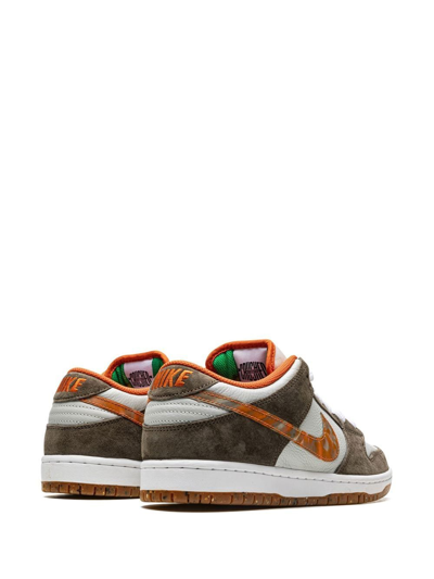 Nike X Crushed Dc Sb Dunk Low Pro Qs Sneakers In Green