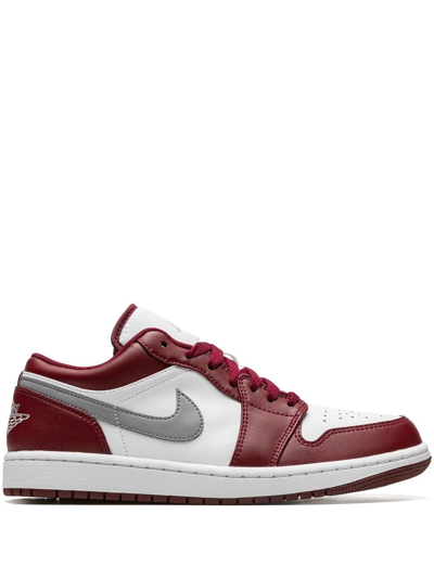 Shop Jordan Air  1 Low "bordeaux" Sneakers In Red