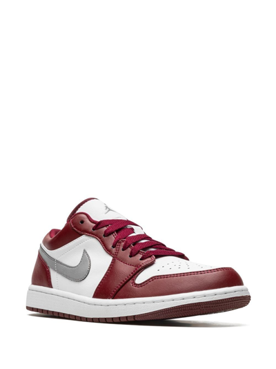 Shop Jordan Air  1 Low "bordeaux" Sneakers In Red