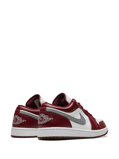 Shop Jordan Air  1 Low "bordeaux" Sneakers In Red