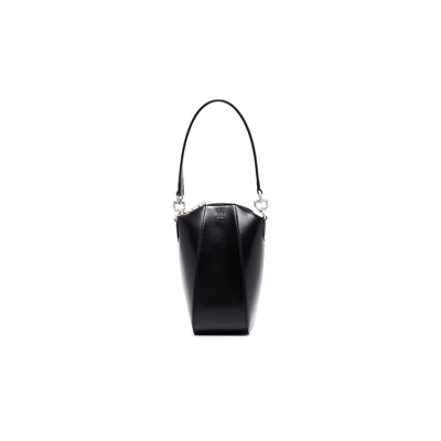 Shop Givenchy (vip) Black Antigona Vertical Mini Leather Cross Body Bag