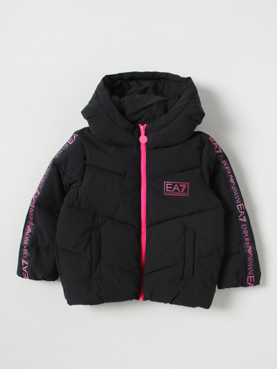 Shop Ea7 Jacket  Kids Color Black